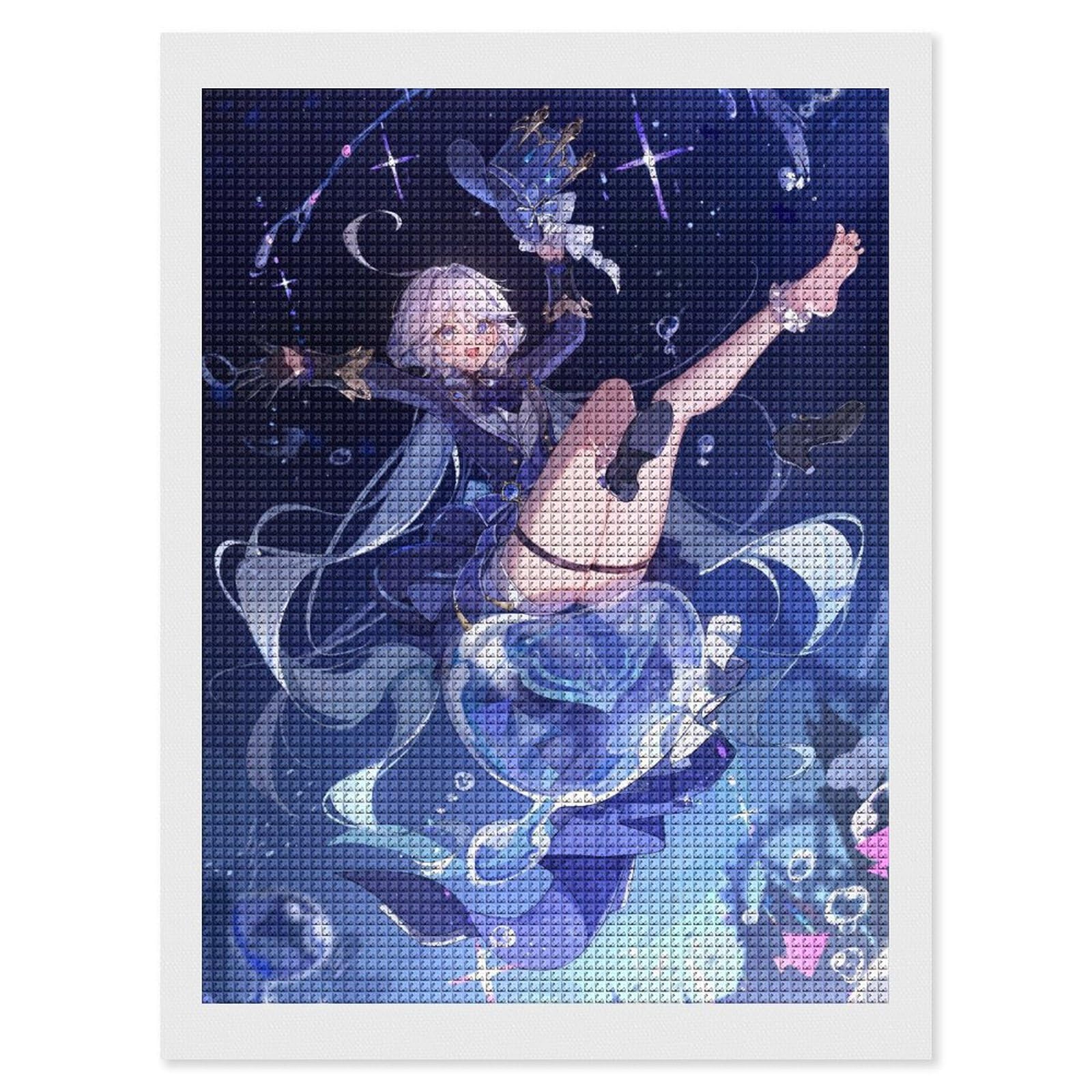 Amazon.co.jp: 原神 フリーナ ダイヤモンドアート 四角いビーズ